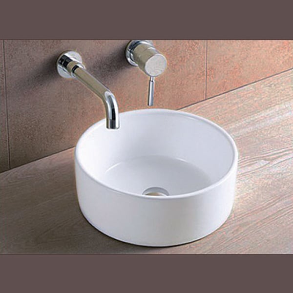 Νιπτήρας Hola Round White Ø46 cm